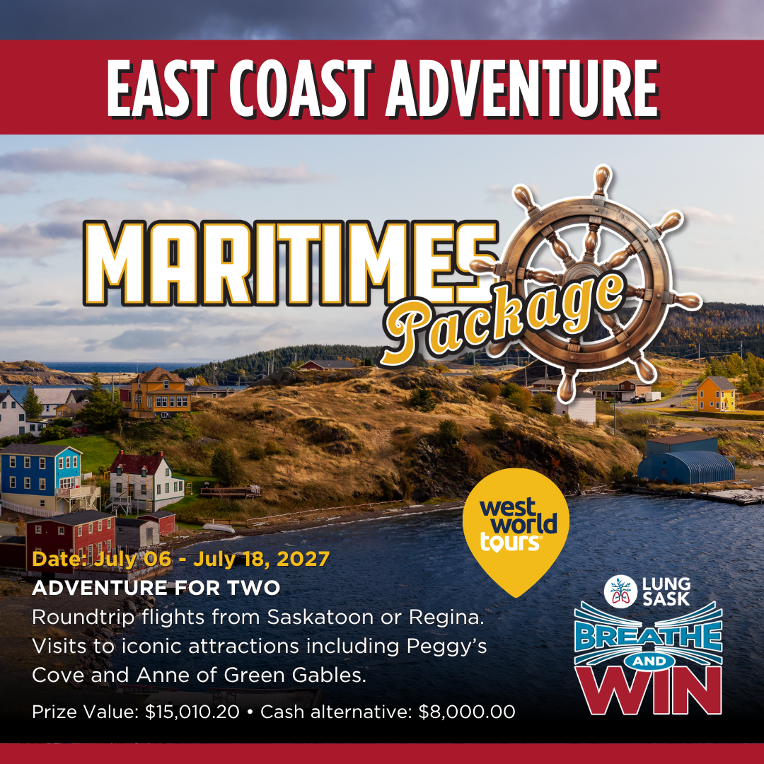 Maritimes Flight and Coach Adventure for Two
